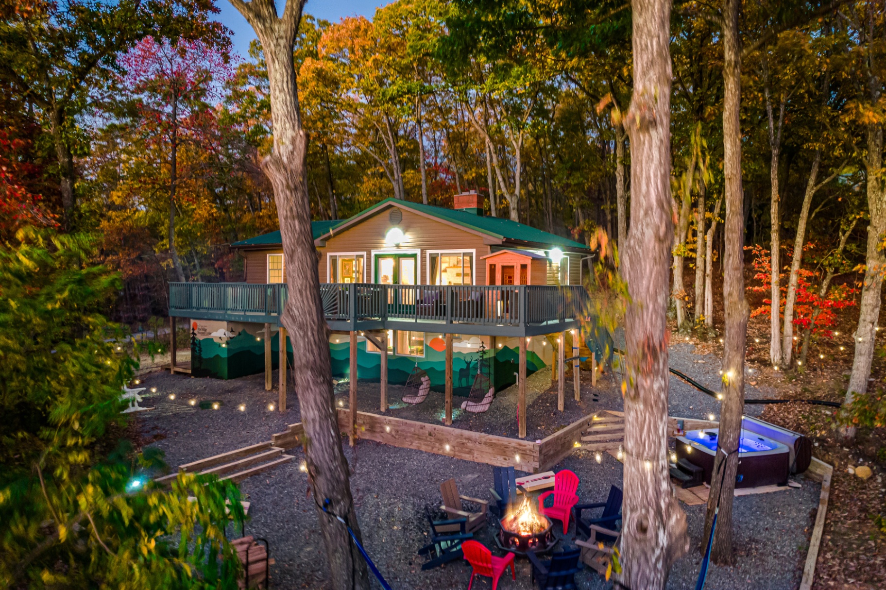 Blue Ridge Mountain Lodge — Cabin Rental in Shenandoah, VA